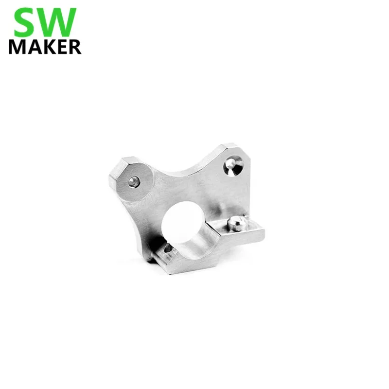 Swmaker ЧПУ Обработанные Алюминий сплав экструдер пластина для Wanhao i3 3D принтеры |