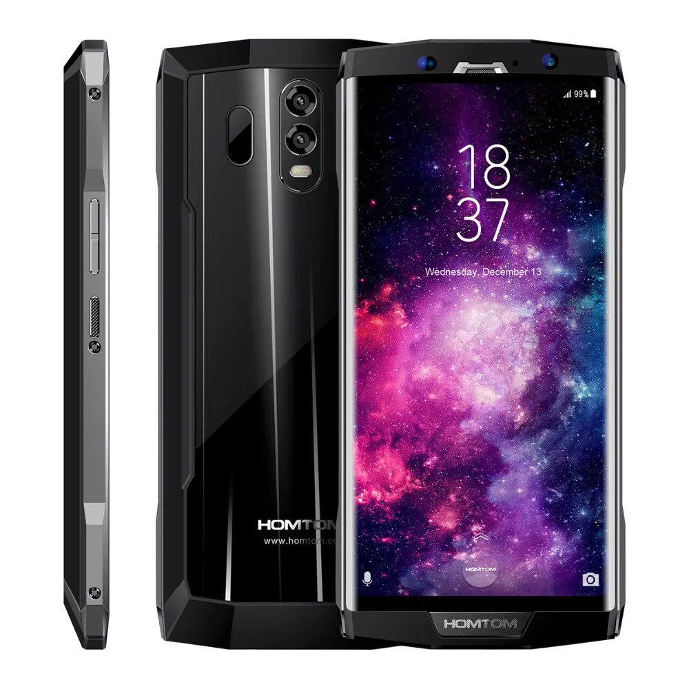 HOMTOM HT70 10000 мА/ч 4 ГБ 64 мобильный телефон 6'✘: 9 HD + Дисплей Восьмиядерный 13MP