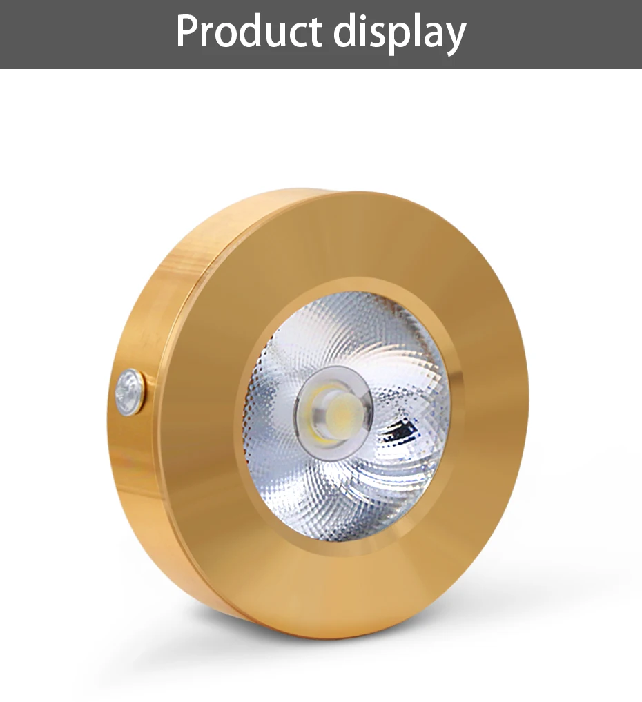 [DBF] ультратонкий Светодиодный потолочный светильник 3 Вт, 5 Вт, 7 Вт, 9 Вт, круглый потолочный светильник без водителя для витрины шкафа
