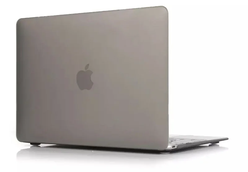 Matte gray Сумка для ноутбука чехол для macbook air 13 Матовый Футляр Крышка Ноутбука Чехол для Macbook Air 13 Случае Pro Retina 12 13.3 15 дюймов для Apple Mac book Air 11 Pro 13 Сенсорный бар - Цвет: Matte gray