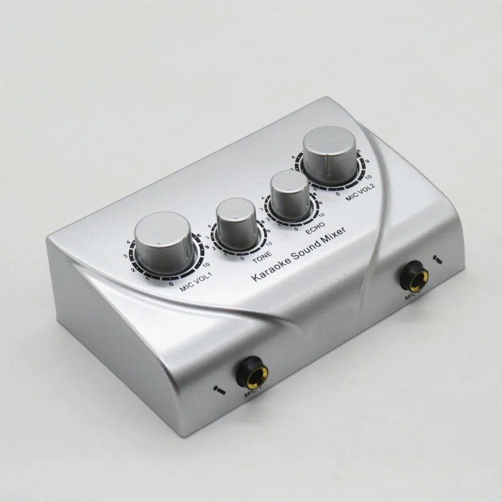 Усилитель микрофона звуковые эффекты Великолепная караоке микшер реверберации