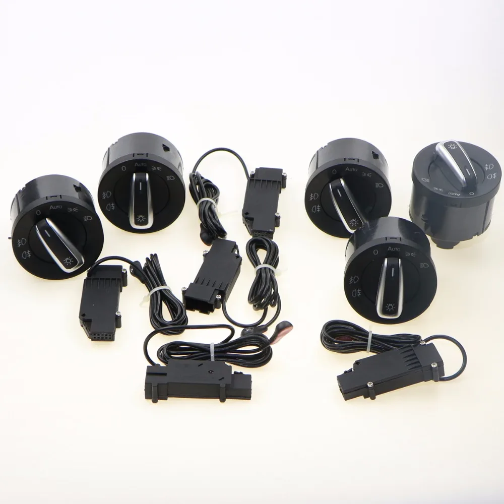 Оригинальные хромированные фары 5 комплектов ручка управления переключателем