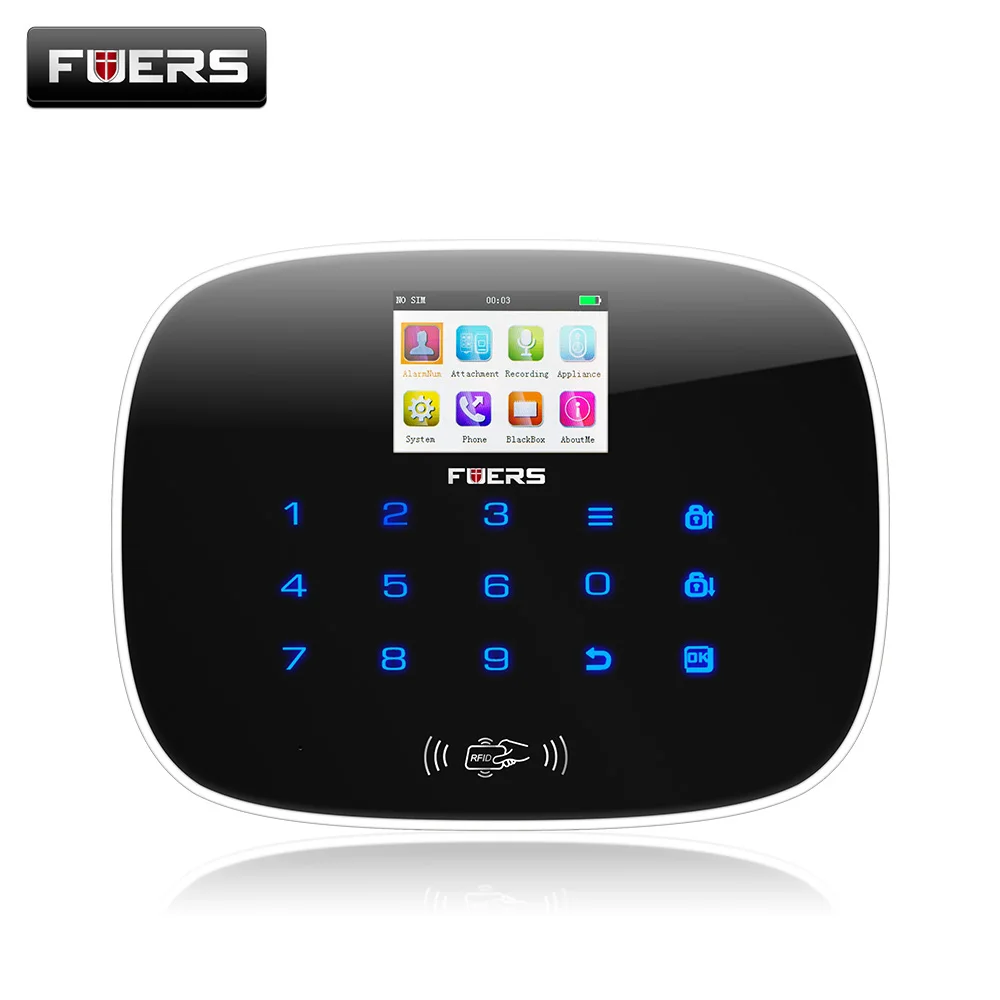 G19 Беспроводной GSM сигнализация дома Системы безопасности с метки RFID