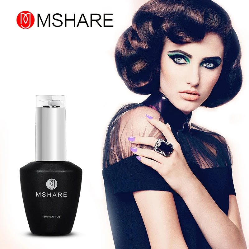 MSHARE 15 мл гель светодио дный лак для ногтей Led УФ DIY Nail Art красочный долговечный Гель