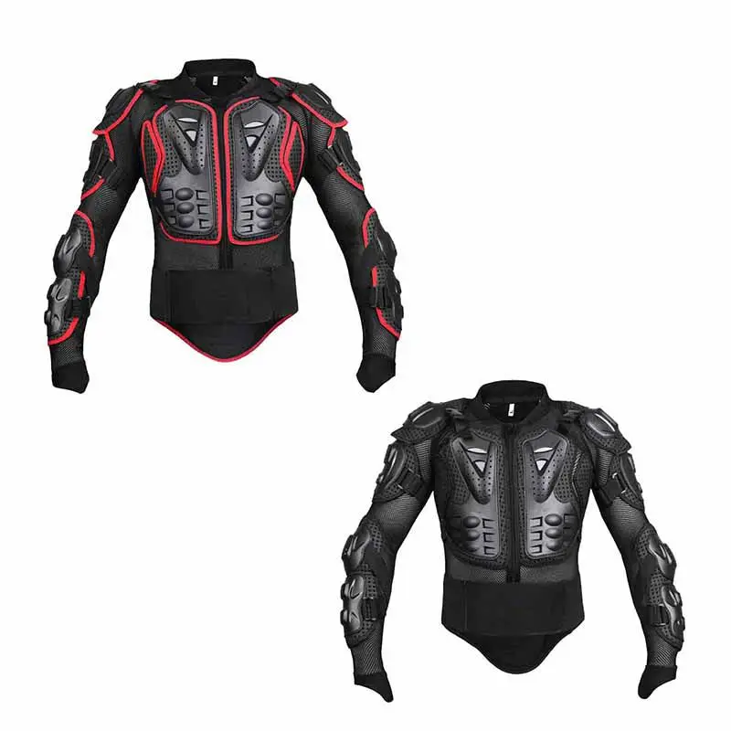

Cycling Jackets Men's windbreakers Motorcycle Off-Road Full Body Armor Jacket Protective Gear Spine Chest Protection