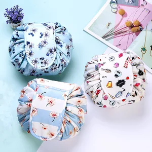 Женская дорожная косметичка на шнурке, косметичка для макияжа, органайзер, косметичка, чехол для хранения, набор туалетных и косметических принадлежностей, коробка