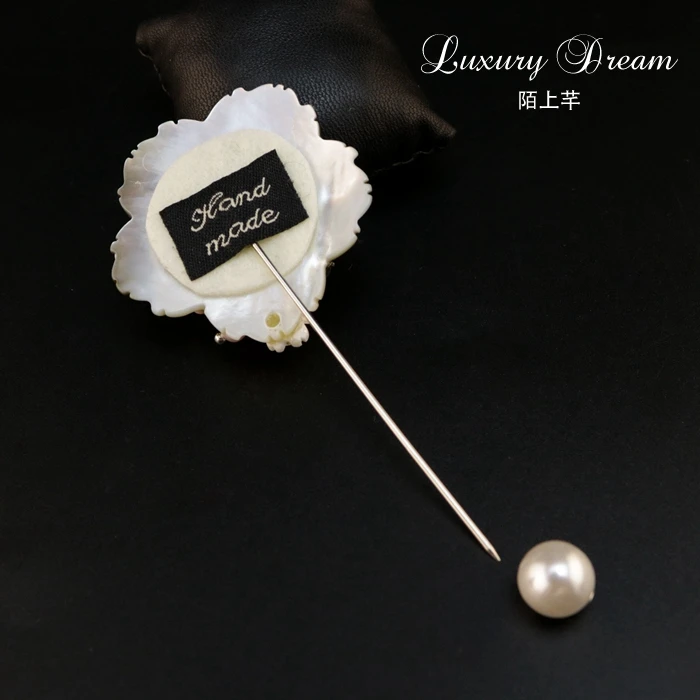 Полупрозрачная Высококачественная Брошь для женщин 2017 с натуральным