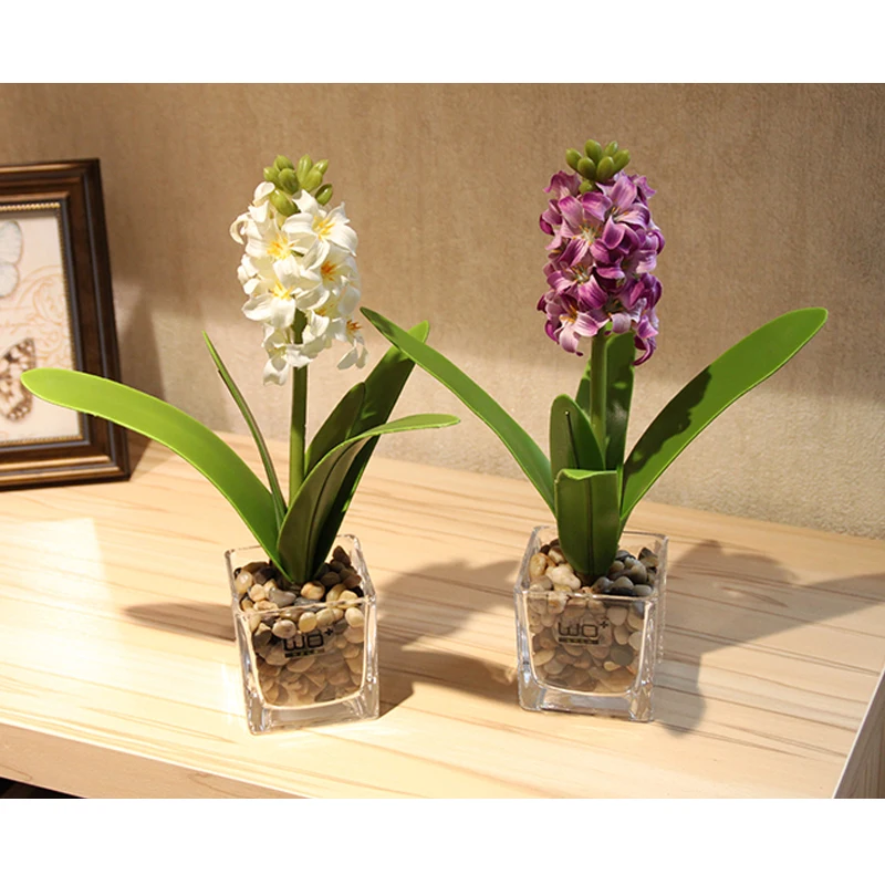 Высококачественный горшок для свежих зеленых растений искусственный клевер