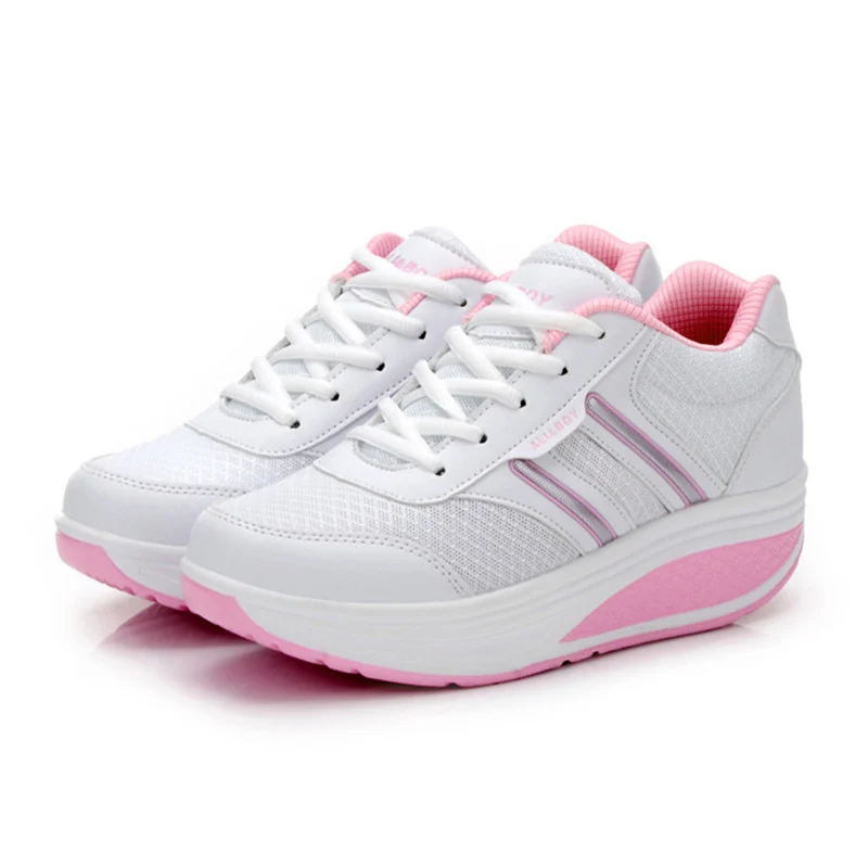 2018 прогулочная обувь женская уличная весна лето осень на шнуровке Бесплатная