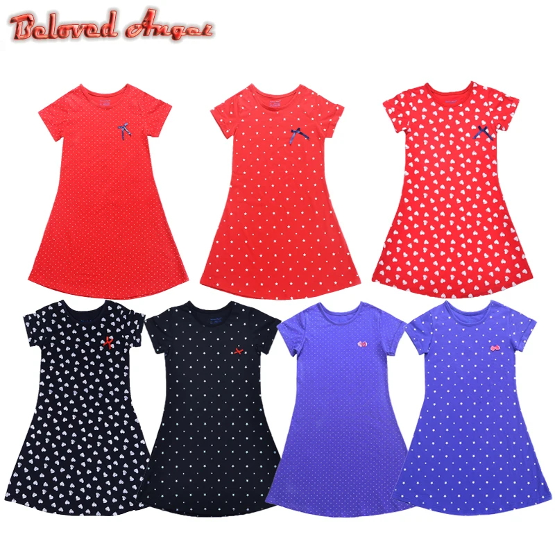 Vestidos/летнее платье для девочек 2019 Брендовое принцессы с единорогом Детский