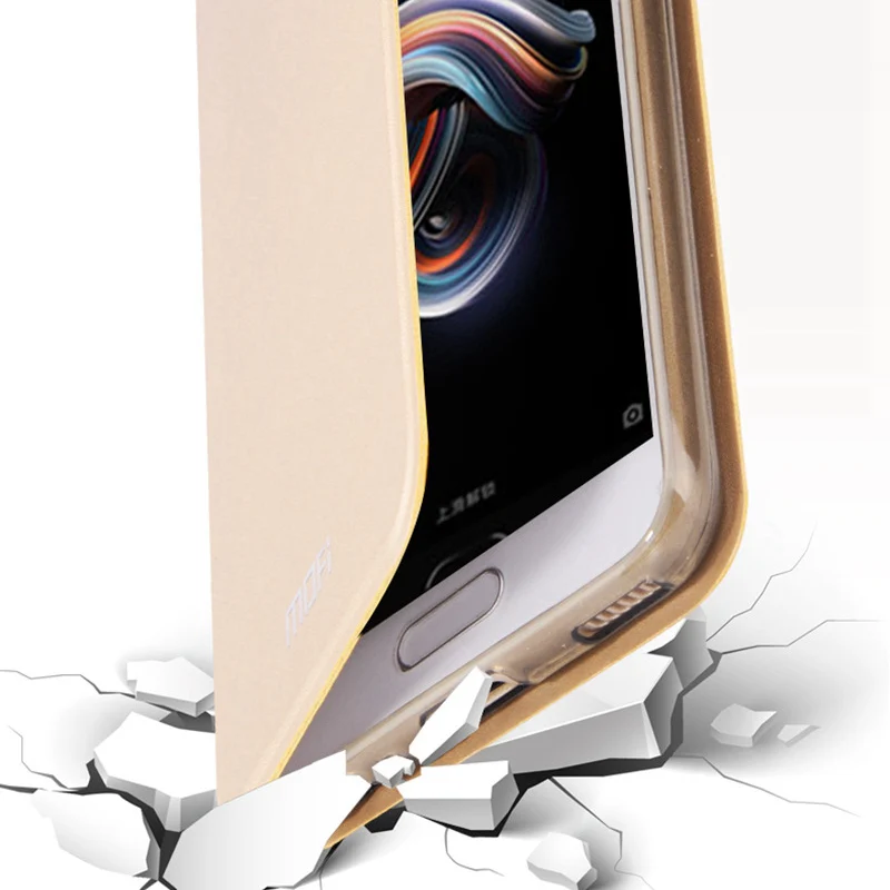 Для Xiaomi Mi Note 3 чехол Mofi флип-чехол кожаный силиконовый задний жесткий защитный чехол для Xiaomi Mi Note 3 чехол