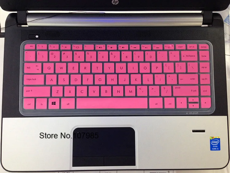 Pink 14 дюймов ноутбук компьютер Мягкая силиконовая клавиатура Обложка протектор кожи для hp Envy 14 K001TX, K002TX, K003TX, CQ14-A101TX, CQ14-A001TX - Цвет: Pink