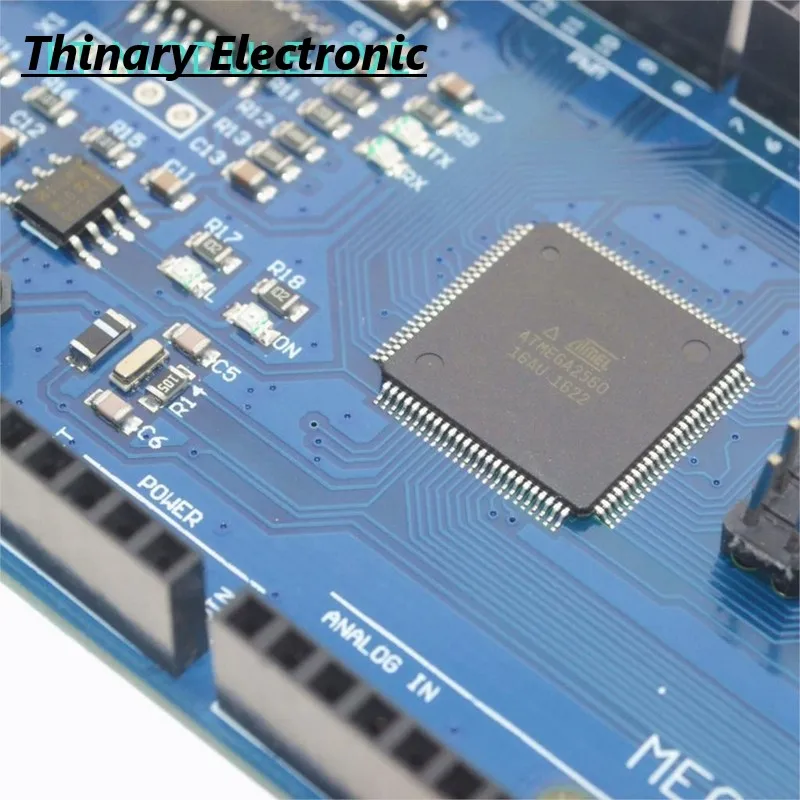 Плата Thinary Electronic Mega2560 REV3 R3 (CH340G) на USB-кабеле совместимом с arduino [без линии USB] |