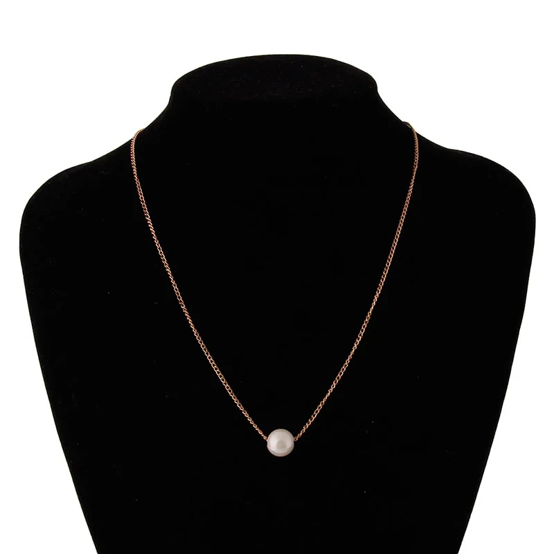 1 шт. кулон с жемчугом Колье Золотая цепь ожерелья Свадебные ювелирные изделия