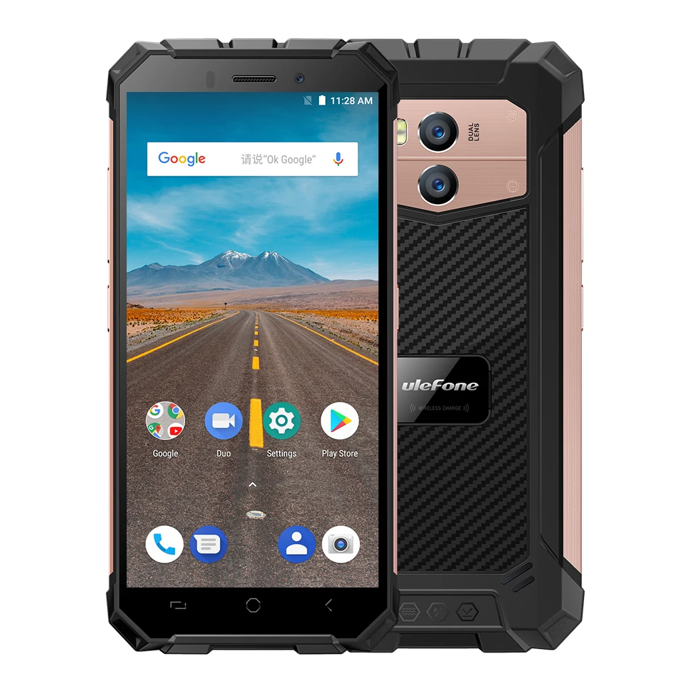 Ulefone Armor X IP68 водонепроницаемый мобильный телефон Android 8 1 5 &quotHD четырехъядерный 2 ГБ