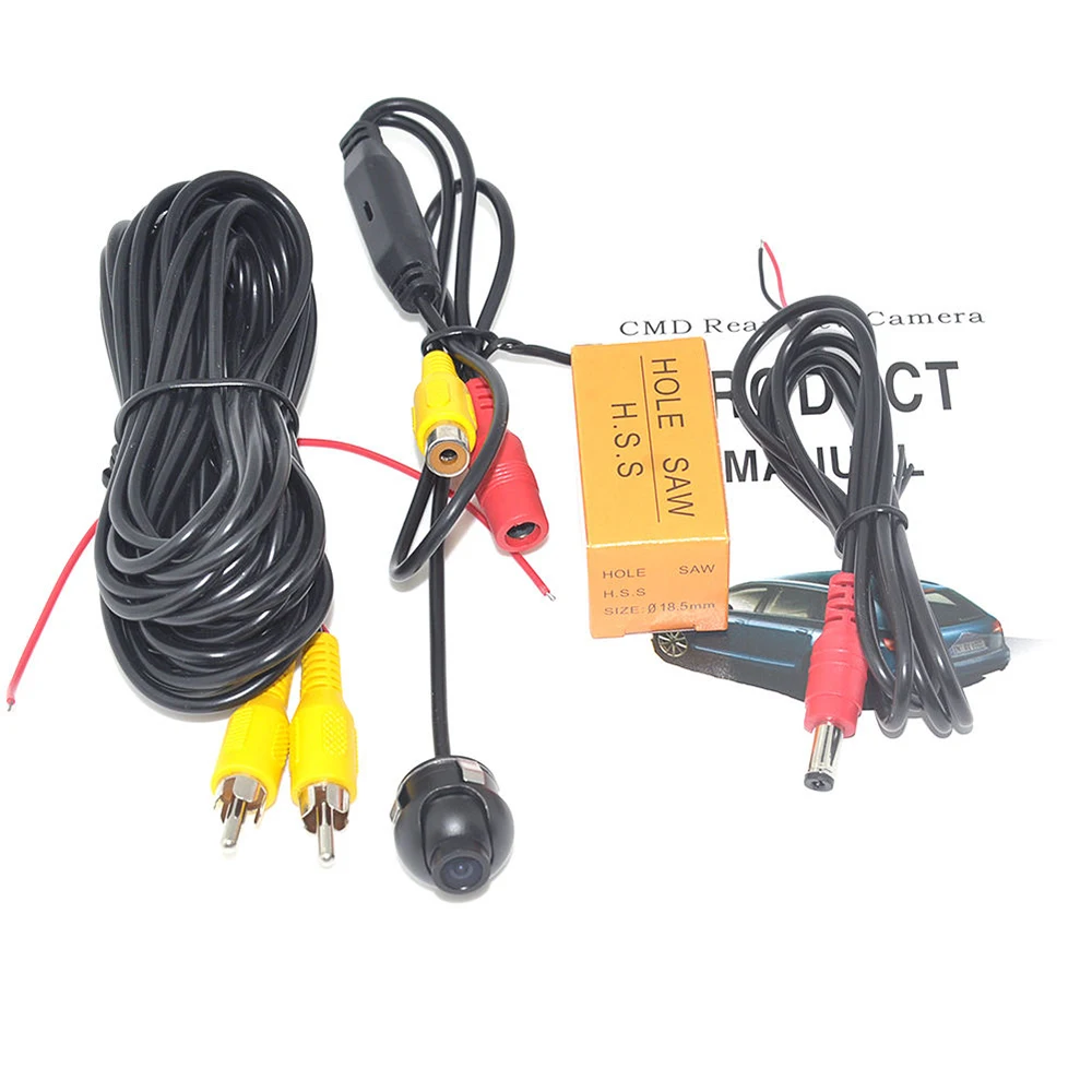 

Waterproof Car Front View Camera 360 Degree HD Night Vision Vehicle Camera Front and Rear Side Dual Reversing Reversing Camera