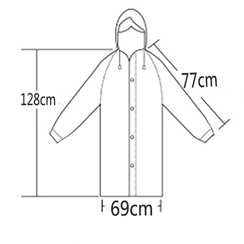 

Transparent Raincoat Women Men Rainwear Male Rain Coat Waterproof Rain Cover Impermeable Motorcycle Raincoat Poncho Outdoor