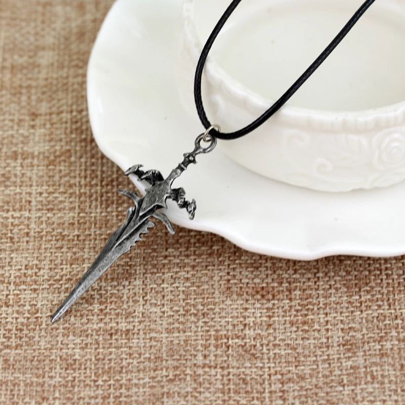 dongsheng Anime Game Accessories Necklace jewelry WOW Sword Logo Pendant for Women Men Cosplay | Украшения и аксессуары
