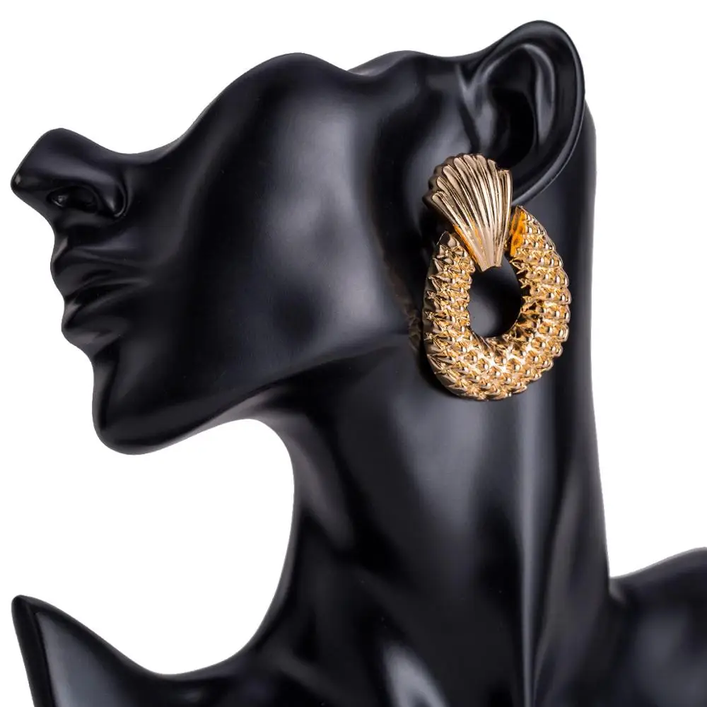 Модные украшения Lrregular геометрические Круги Серьги Fine jewelry Геометрия красивые