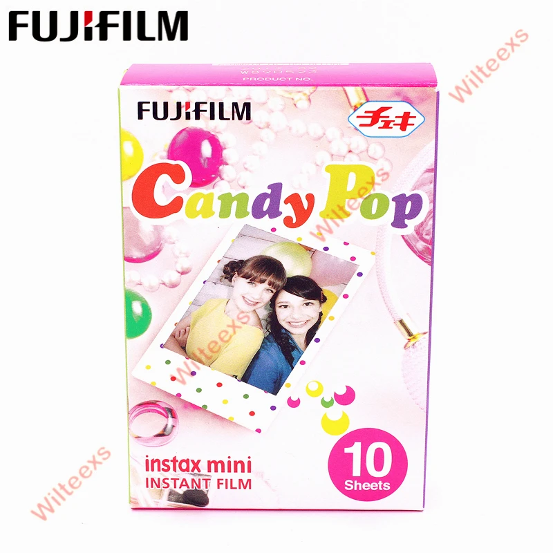 Fujifilm 10 листов фильм монохромный Радуга макарун Микки Алиса для Fuji Instax Mini 7 8 9 50s 7s 90 25 поделиться SP-1 мгновенный