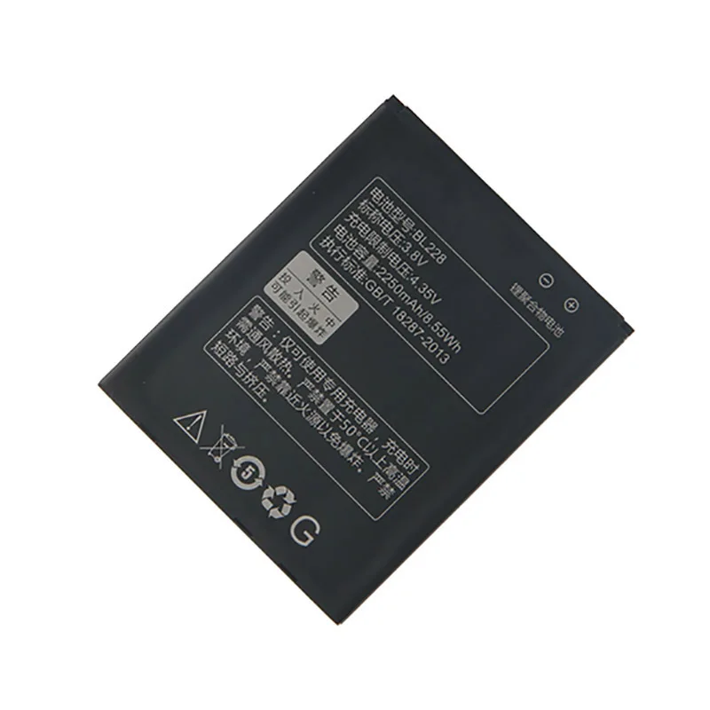 Оригинальная батарея BL228 для Lenovo A360T A380T A588T 2250mAh|Аккумуляторы мобильных телефонов|