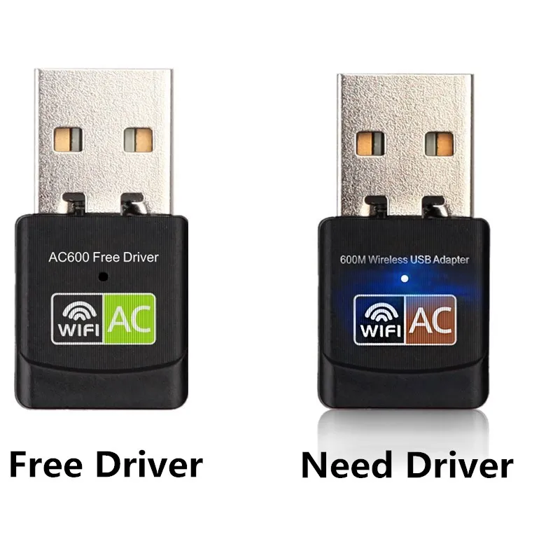 Беспроводной USB WiFi адаптер 600 Мбит/с AC Wi Fi приемник 2 4G 5G сетевая карта беспроводной
