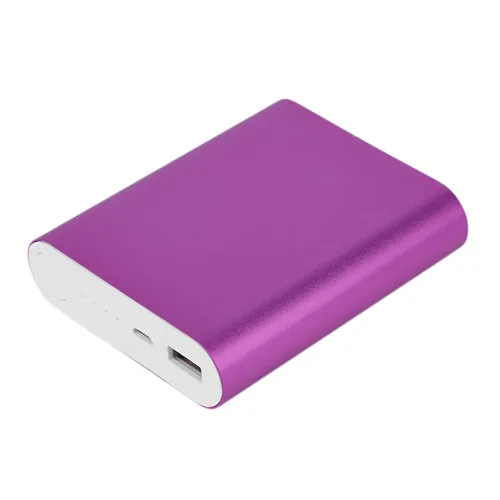 Красный Большая емкость USB Внешняя резервная батарея зарядное устройство 4*18650 батарея банк питания чехол для телефонов Зарядка для 10400 мАч(без батареи - Цвет: Красный