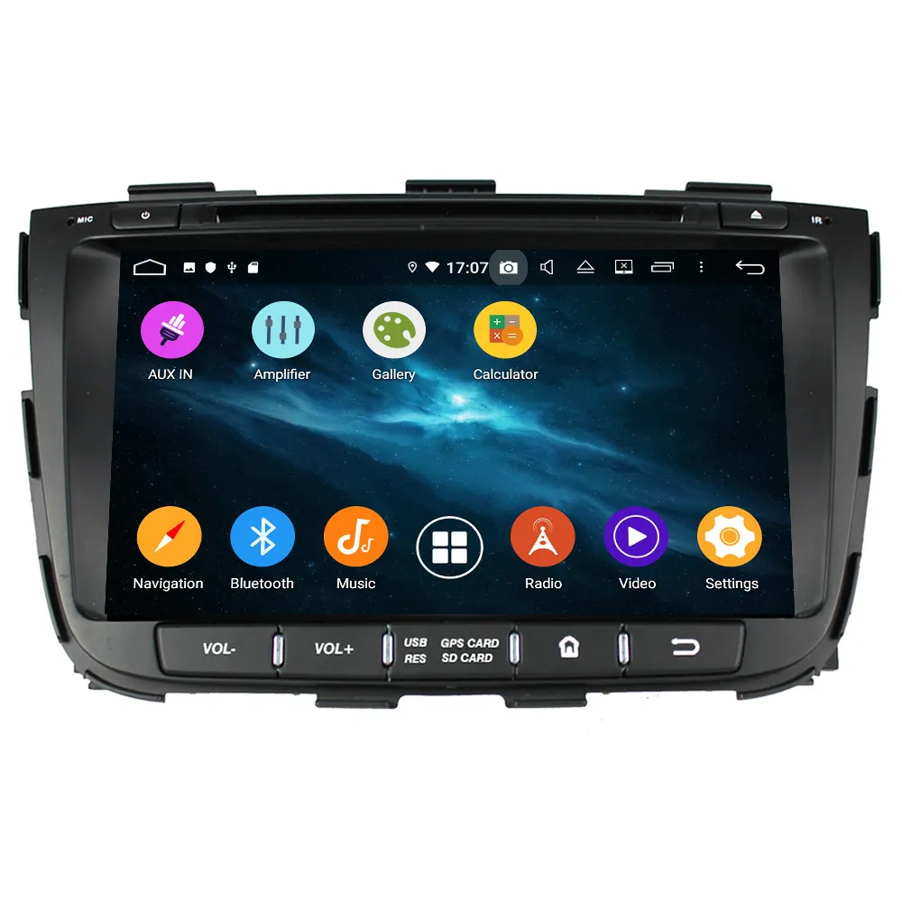 Автомобильный DVD плеер DSP Android 9 0 GPS навигация для Kia Sorento 2015 2016 2017 автомультимедиа