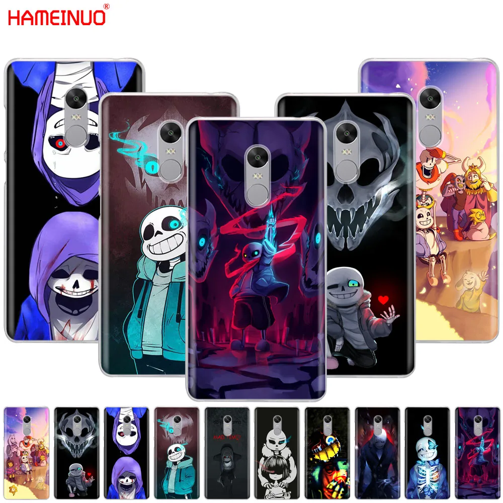 Чехол для телефона HAMEINUO Undertale Sans чехол Xiaomi redmi 5 4 1s 2 3 3s pro PLUS note 4X 4A 5A|Бамперы| |