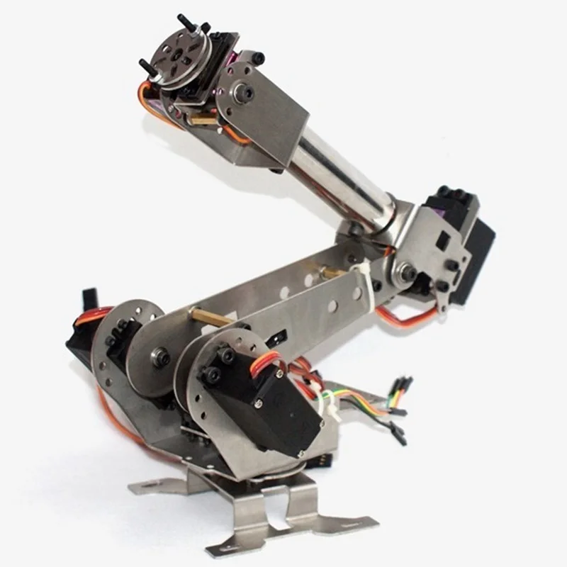 Новое прибытие DIY 6DOF алюминиевый робот рука 6 оси вращающийся механический
