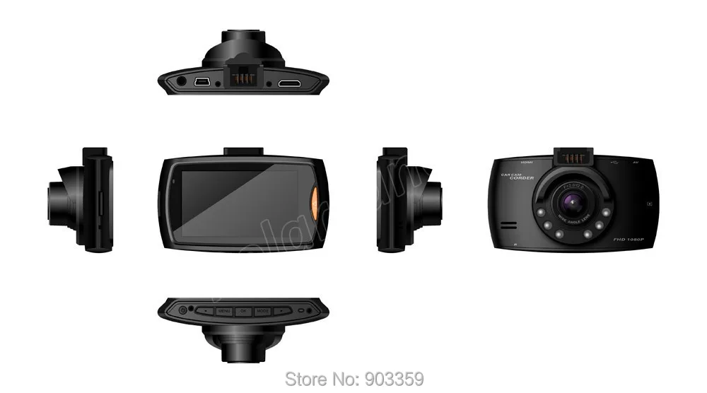 2015 хит продаж Автомобильный видеорегистратор G30 2 7 &quotFull 1080P камера рекордер 170
