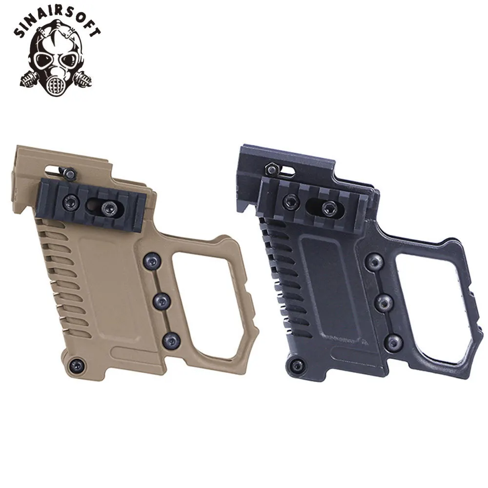 

ABS Pistol Carbine Kit Magazine Combat Kit For WE/Marui G17/18/19 GBB Series Compatible With TM & WE G17 G18 G19 G26 & Clone