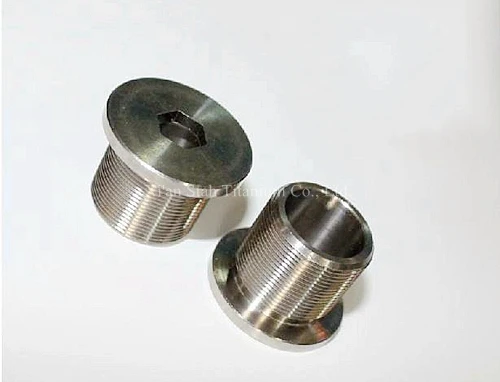 Складной передний вилка для велосипеда Titanium TC4 болты с замком M26 / M24/M23 высокое