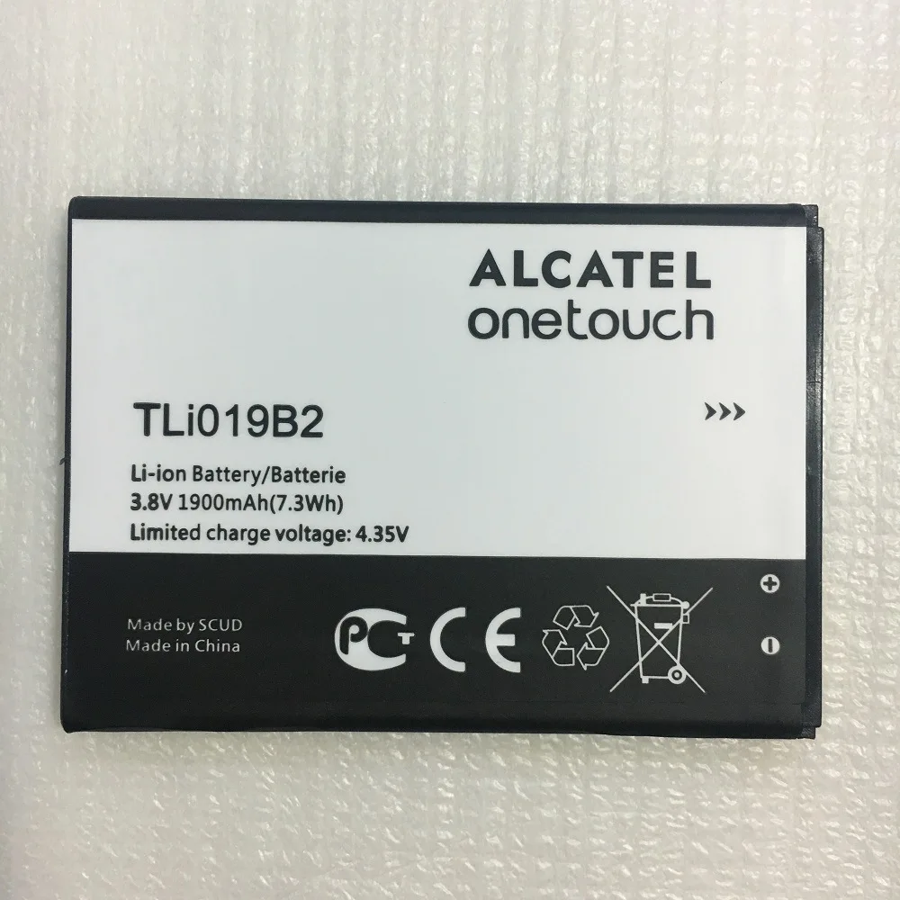 Аккумулятор 1900 мАч для Alcatel One Touch Pop C7 батарея 7040D 7041D Dual OT 991 991D 992D 916D 6010 CAB1900003C2 TLi019B2