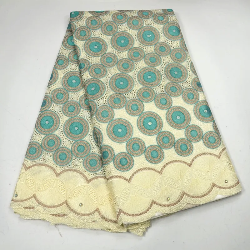 ADONG Лидер продаж швейцарский хлопок вуаль Африки кружевной ткани с вышивкой