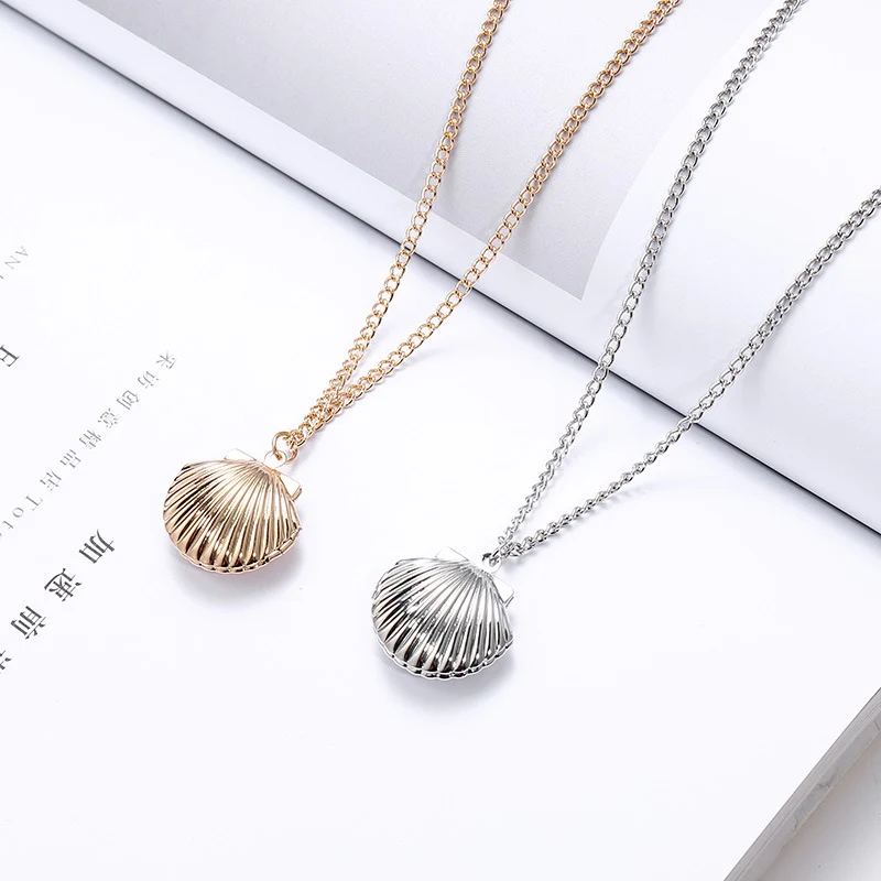 2/набор Модный кулон в виде ракушки Морская звезда ожерелья для женщин подарки