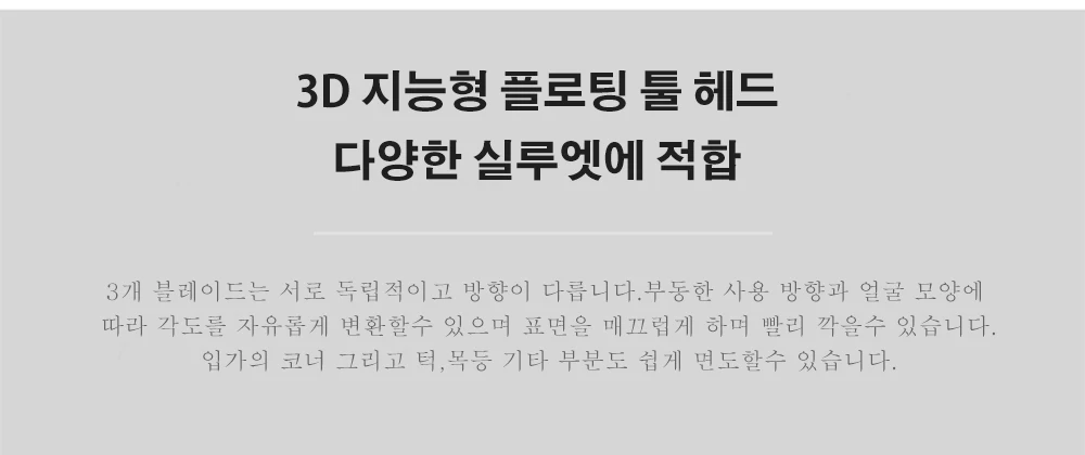Xiaomi ES3 электробритвы 3D смарт плавающая головка лезвия бритва беспроводное умное управление USB перезаряжаемая Водонепроницаемая бритва борода