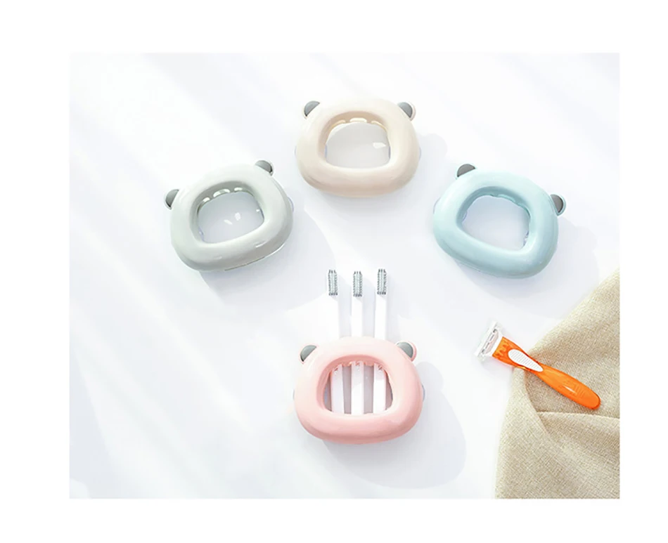 Милая полочка Suporte Para Escova De Dente всасывающие полки для чашек Repisas зубная щетка держатель для дома