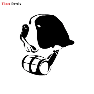 Three Ratels LBH075# 13.3x15см saint bernard автомобиля стикеры забавные наклейки для стайлинга автомобилей Съемный Наклейка