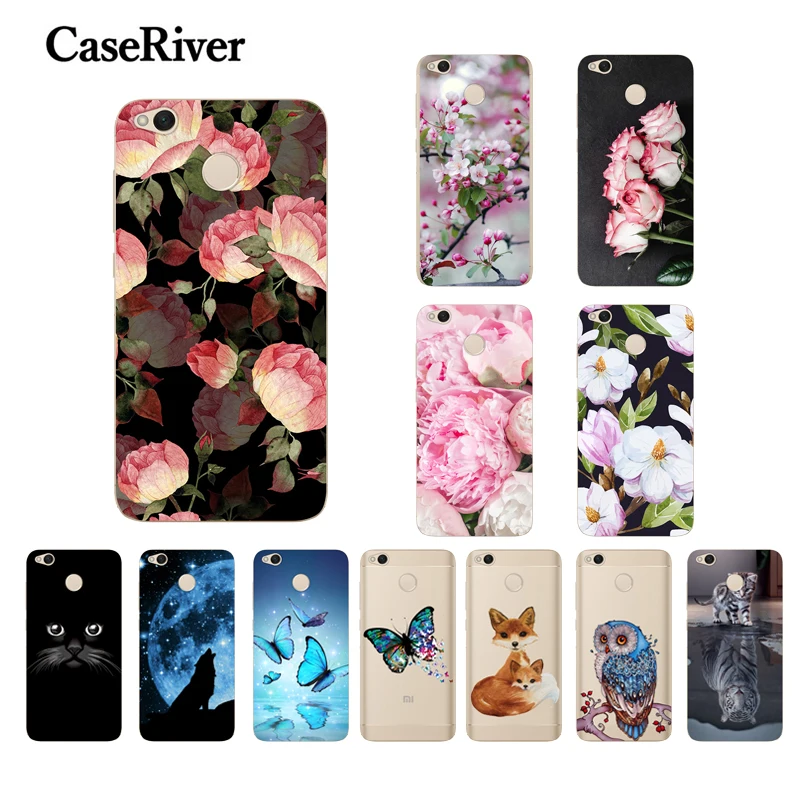 Чехол CaseRiver из мягкого ТПУ для Xiaomi Redmi 4X силиконовый защитный чехол телефона 4 X |