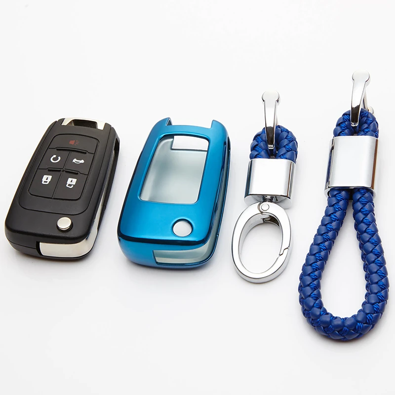 TPU Car Key Shell Cover Case For Chevrolet Cruze Aveo Trax Opel Astra Corsa Meriva Zafira Antara J Mokka Insignia Keychain | Автомобили и