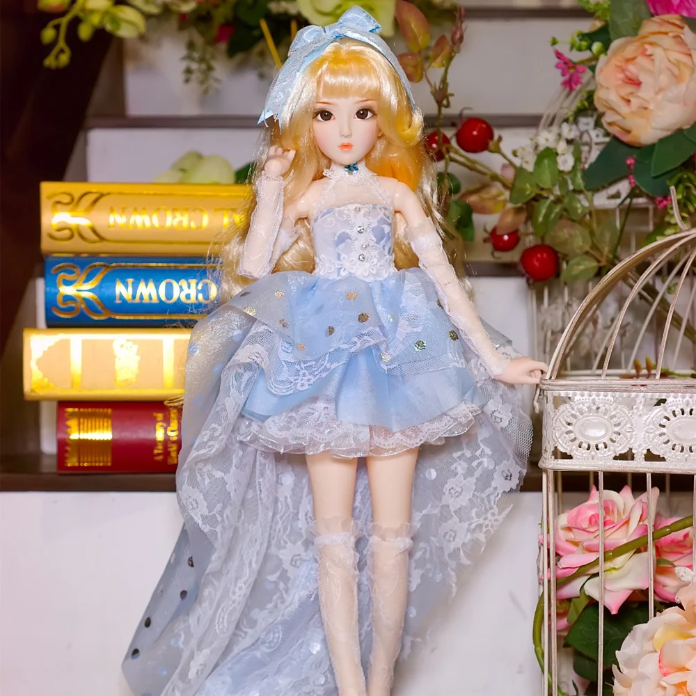 DBS кукла 1/4 BJD молочная королева имя от Lilika механическое соединение тела девушки