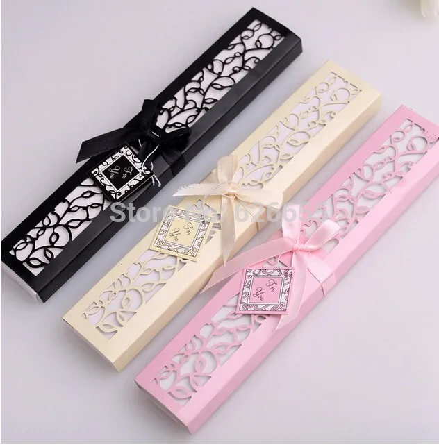 1 шт. роскошный Шелковый Ручной Веер в элегантной подарочной коробке с лазерной