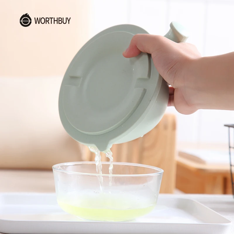 WORTHBUY японская бамбуковая миска для лапши быстрого приготовления с крышкой