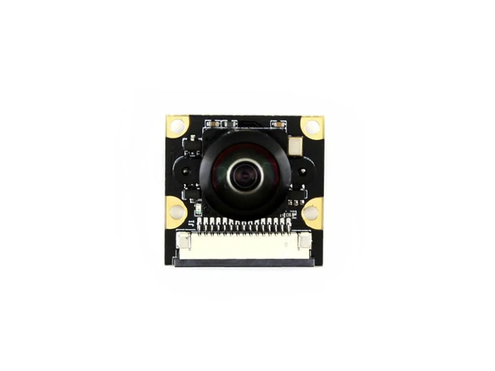 Модуль камеры Waveshare Raspberry Pi объектив рыбий глаз широкое поле