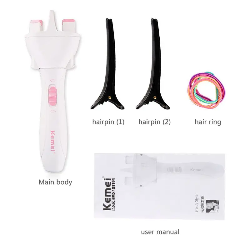 Kemei KM-1153 battery automatic braided hair device | Бытовая техника