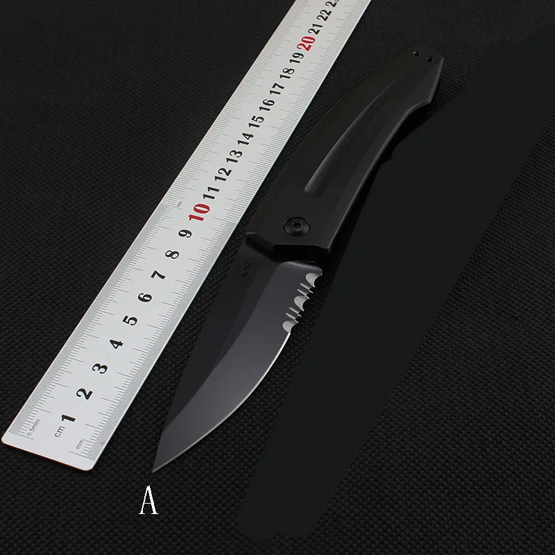 Черный OEM Kershaw 1900 Флиппер складной нож 5Cr13Mov лезвие нейлон стекловолокно Алюминиевая Ручка Кемпинг Охота фрукты Ножи EDC инструменты - Цвет: Черный