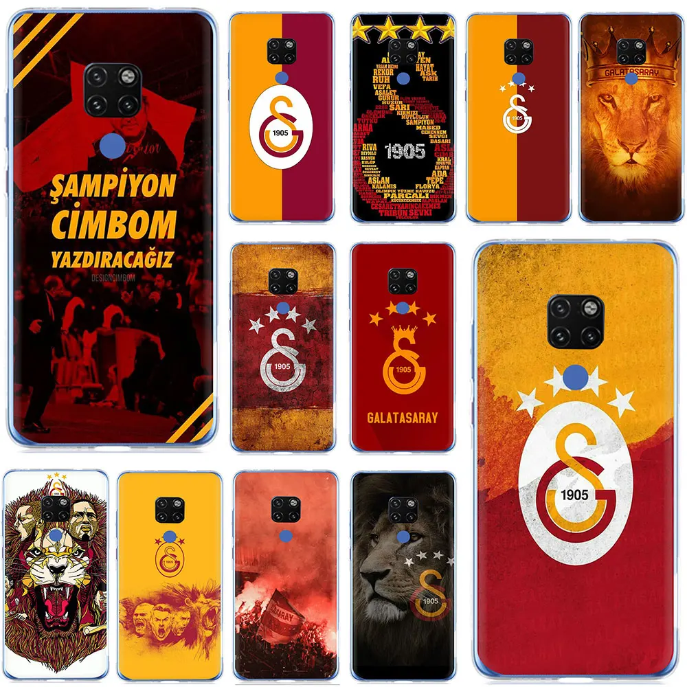 Мягкий жесткий чехол для телефона с индейкой Galatasaray Huawei Mate 10 20 30 Pro Nova 2i 3i 3 5i Lite Y5 6 7 9