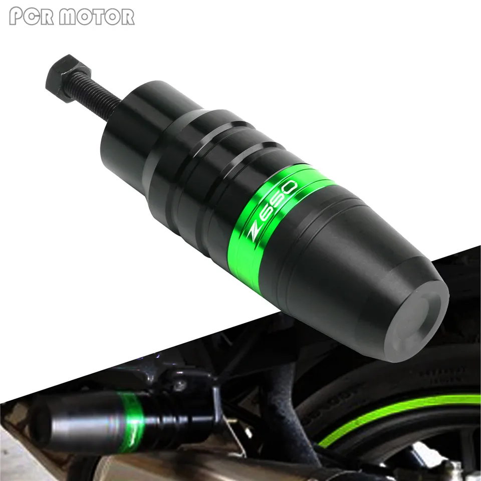 CNC аксессуары для мотоциклов выхлопные Ползунки Краш колодки протектор Kawasaki Z650