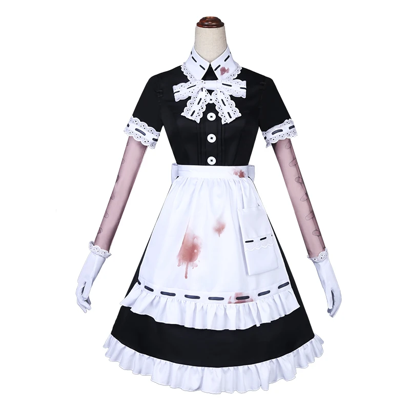 

Anime! Game Identity V Emily Dale Party Maidservant Maid Dress Lovely Uniform Cosplay Costume Halloween Suit NEW Free Shipping
